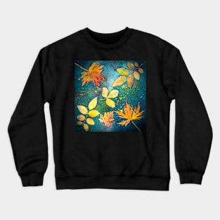 Botanical cyanotype 3 Crewneck Sweatshirt